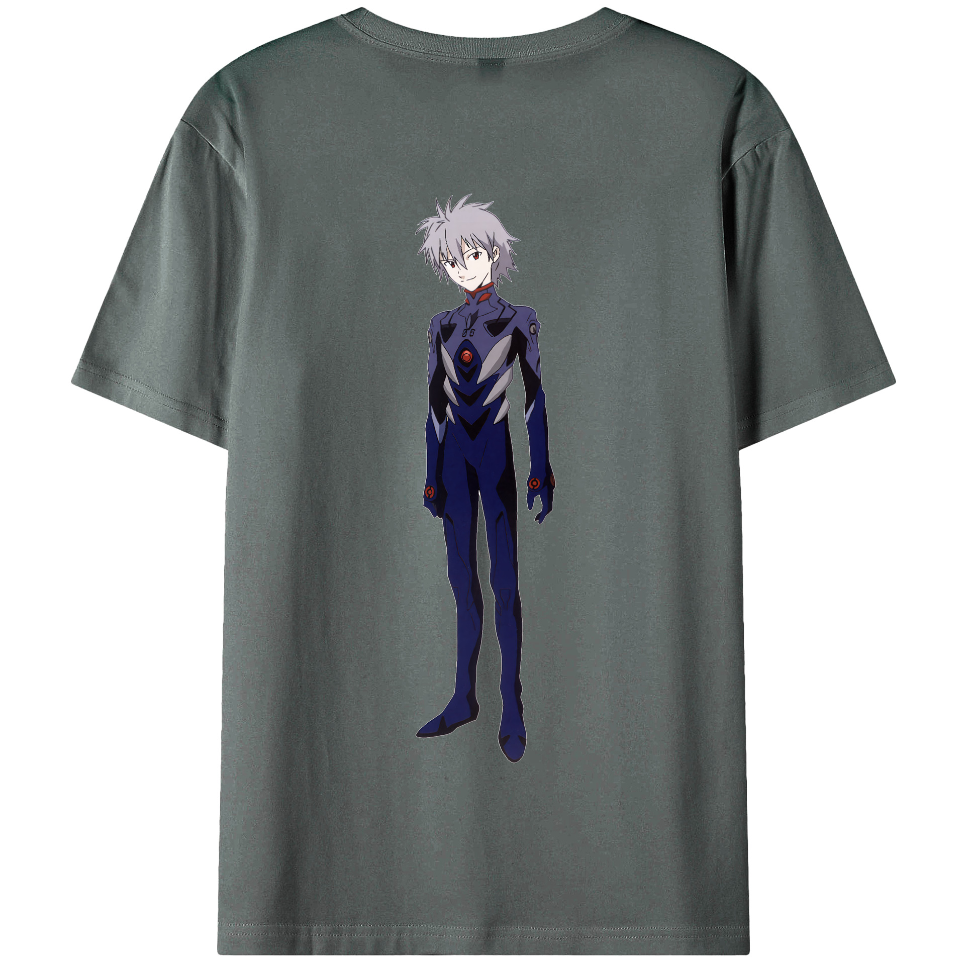 （画像用） EVA 新世紀エヴァンゲリオン 綿100％半袖Tシャツ（背面プリント）